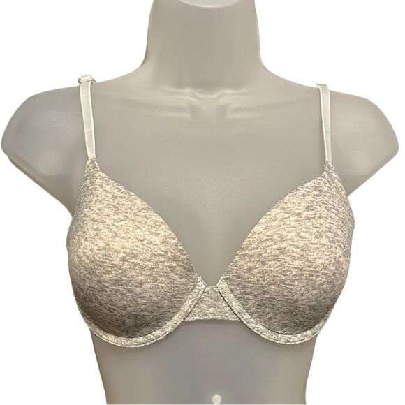 PINK Victoria Secret Gray Casual Bra - Picture 1 of 4